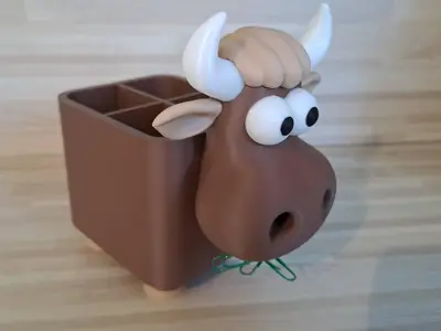 Moobox cow pencil box