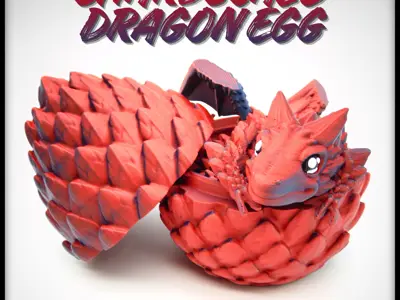 Shardscale Dragon Egg - Twist and lock mechanism