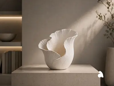 Soft Curl - Sculptural Decor