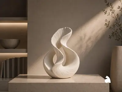 Twin Flow - Sculptural Decor