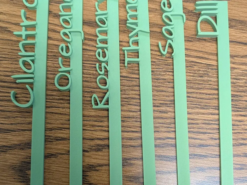 Herb Garden Labels