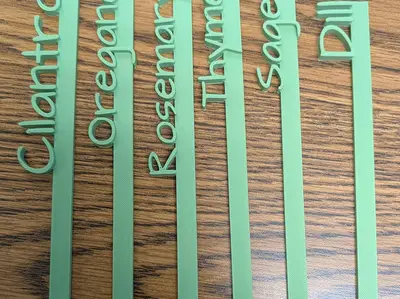 Herb Garden Labels