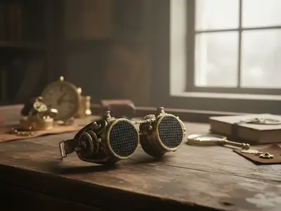 Steampunk glasses / goggles