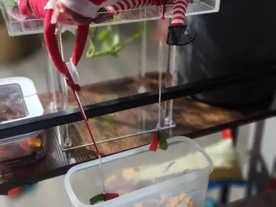 Elf fishing pole