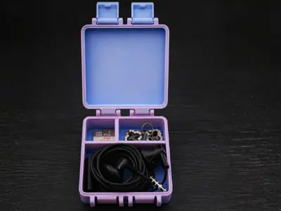 Square Snap Box (Storage Case)