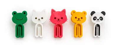 Cute Animal Bag Clips 🐸🐱🐼