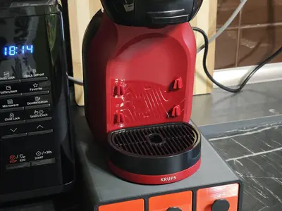Coffee machine drawer