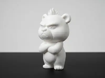 Bad Boy Teddy Figurine
