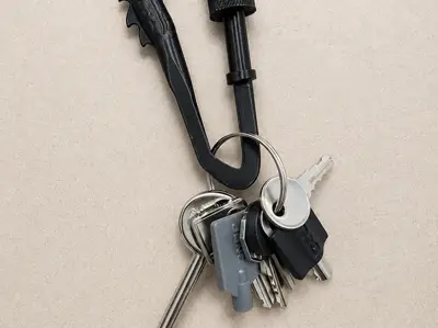 Dragon Head Screw-Lock Carabiner Clip