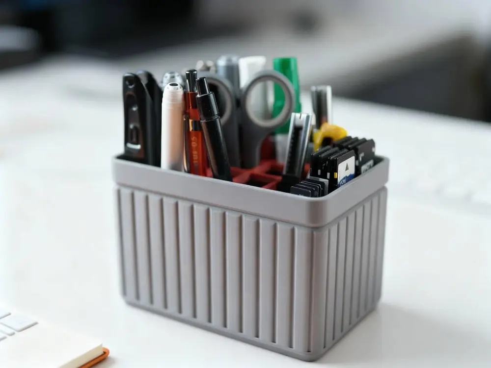 Desk Organizer – Modular Pen & Accessories Holder