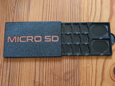 Ultra Slim Micro SD Card Case