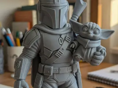 The Mandalorian and Grogu - Fan Art – Free for Fans