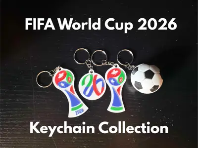 FIFA World Cup 2026 Logo Keychain