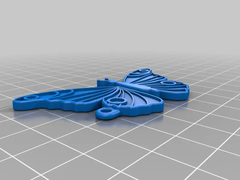 Butterfly Keychain