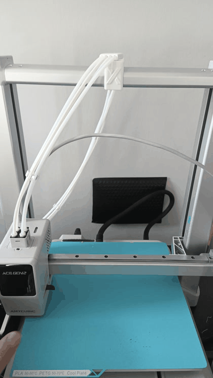 Simple PTFE Guide mount for Kobra X