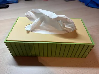 Box for ALDI Kokett handkerchief cardboard box
