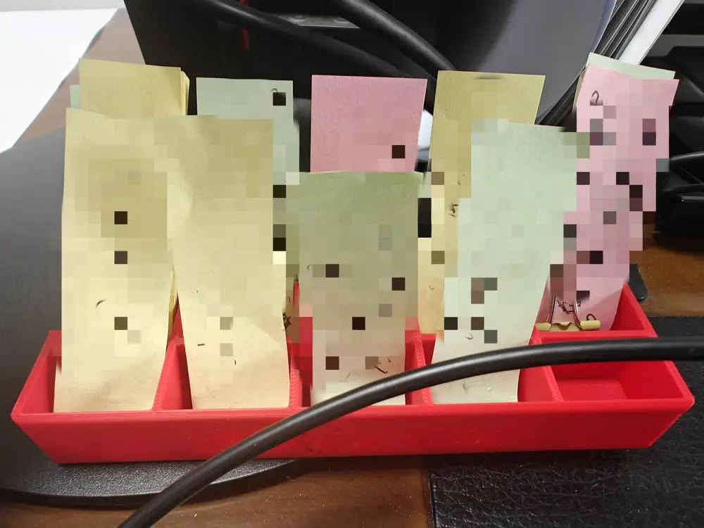 便签收纳盒note organizer