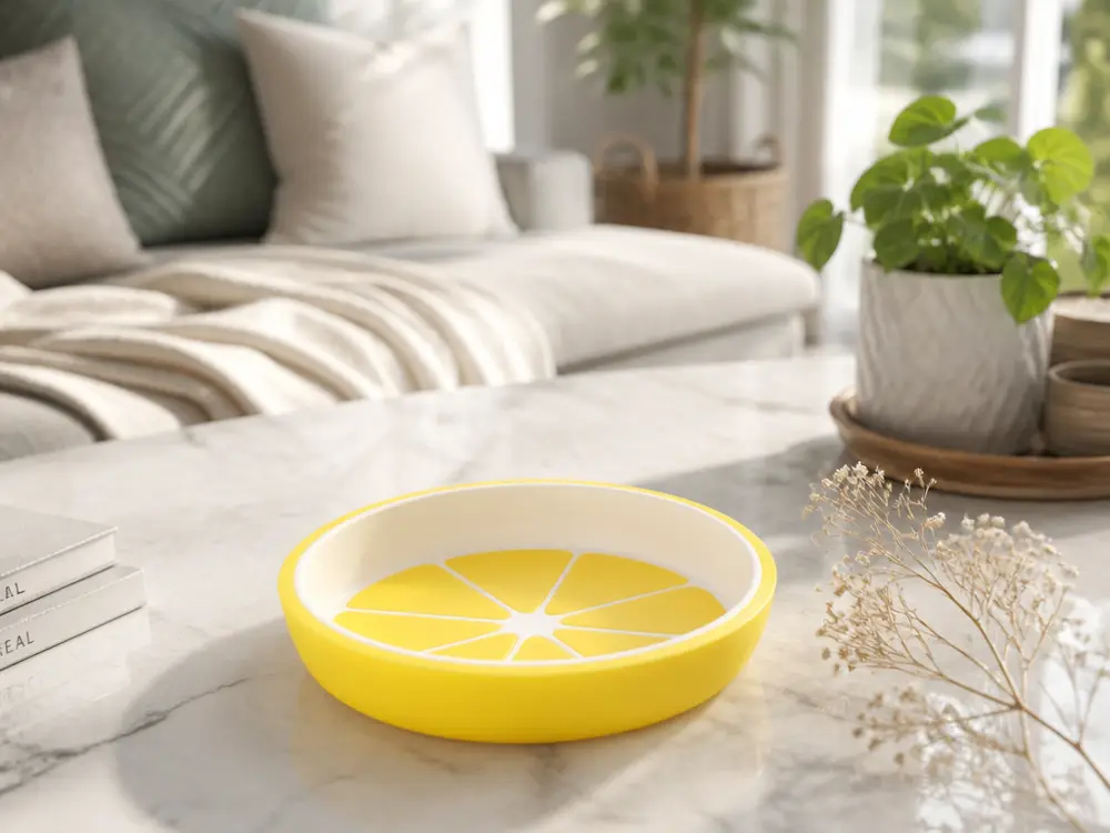 Lemon Slice Tray - Cheerful Summer Home Decor