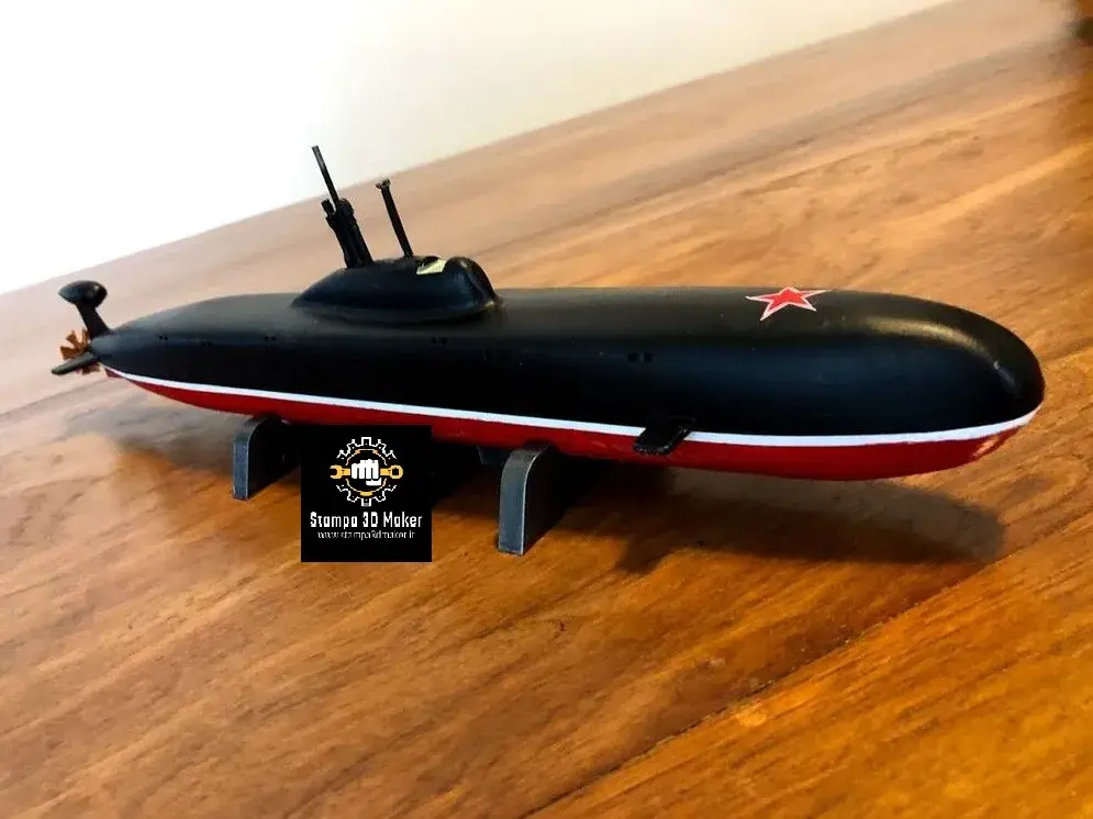 Soviet Submarine Akula and Victor class