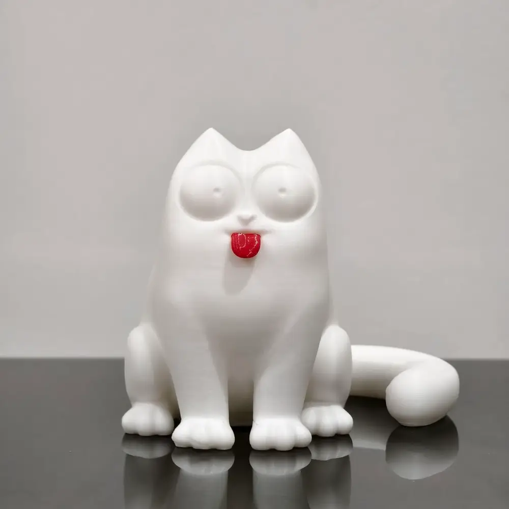 Simon's Cat Derpy Blep Figurine - Multipart