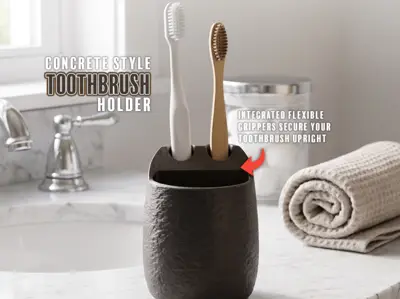 Gripper Toothbrush holder