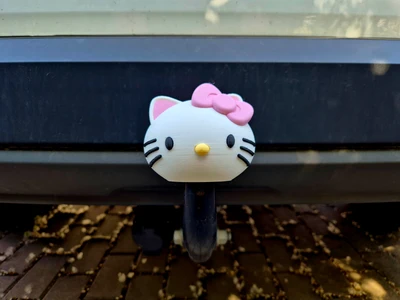 Hello Kitty Hitch Ball cover