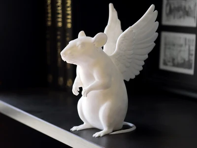 Rat with Angel Wings