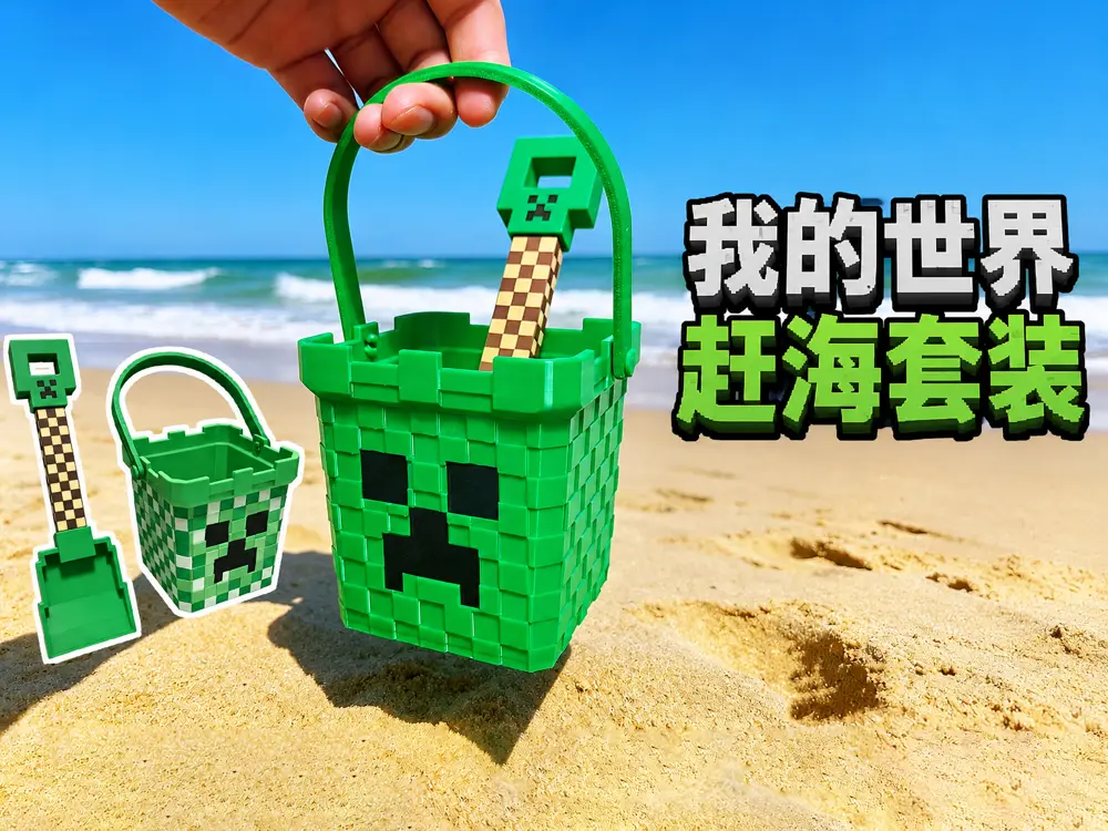 Minecraft Beach Tools我的世界赶海套装