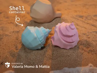 Shell Diorama Container