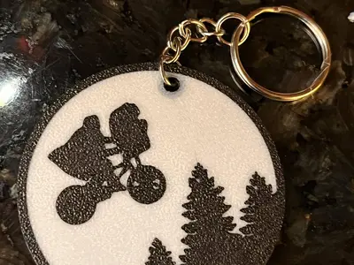 Keychain E.T. Bike
