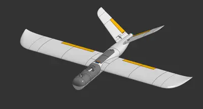 SC 140 - 3D Printed RC Airplane (1400mm Wingspan / Custom FPV Cargo Plane)