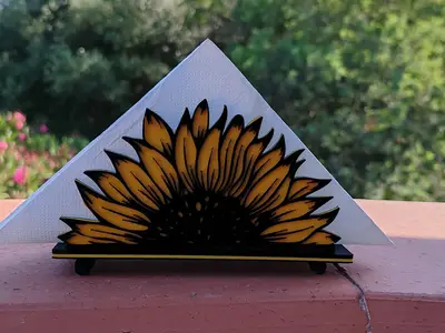 Sunflower Napkin Holder
