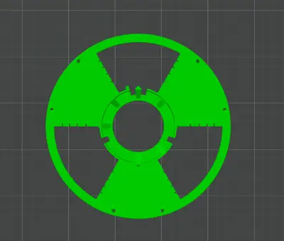 Fast 3D printable master spool V2