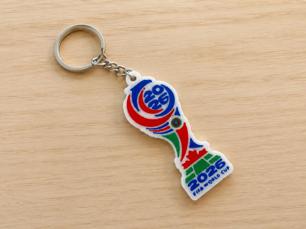 2026 Soccer Tournament Keychain