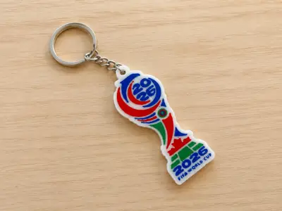 2026 Soccer Tournament Keychain