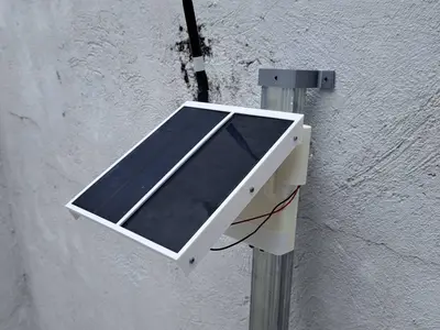 Dual Solar Panel for WisBlock Outdoor Enclosure