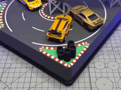 Drift Diorama 1:64 scale by Danko Creates