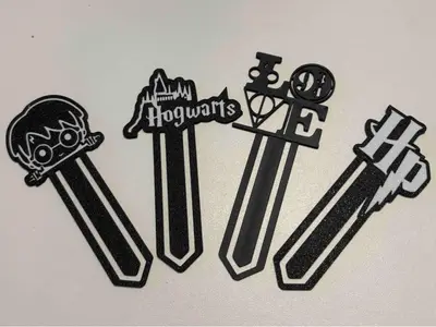 HARRY POTTER BOOKMARKS