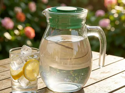 Glass jug lid