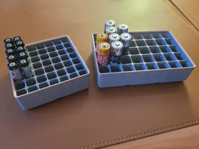 Batteries storage boxes