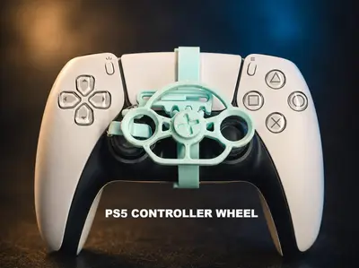 PS5 CONTROLLER STEERING WHEEL