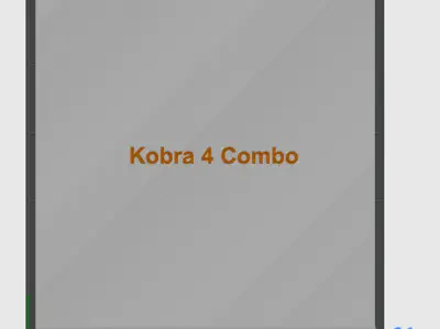Anycubic Kobra 4 Combo - Ultimate Bicolor First Layer