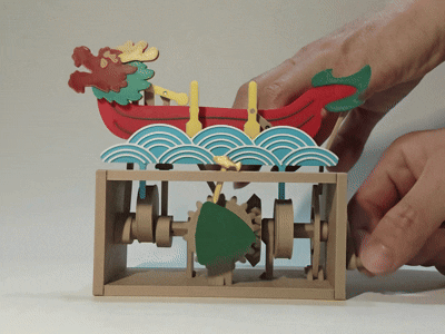 Dragon boat Automata 龙舟 机巧装置