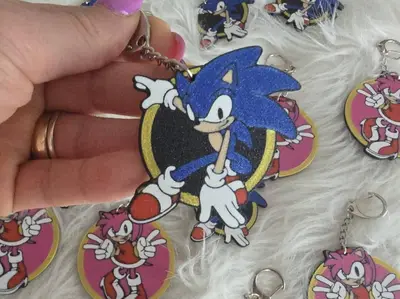 Sonic the Hedgehog Keychain