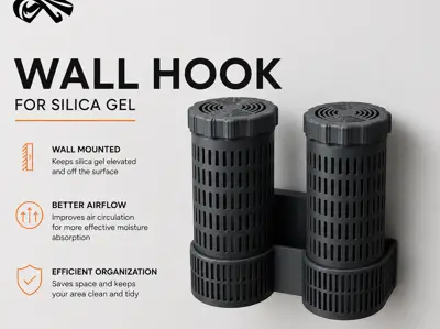 Wall Hook Silica Box Support
