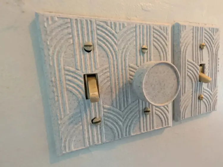 Atenuador de pared retro / Atenuador retro