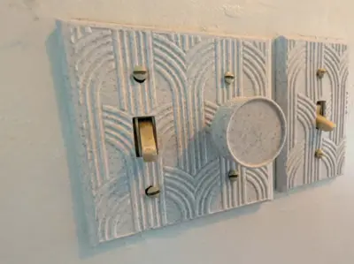 Atenuador de pared retro / Atenuador retro