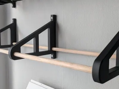 Filament spool holder/ rack / wall mounted / Wandhalterung