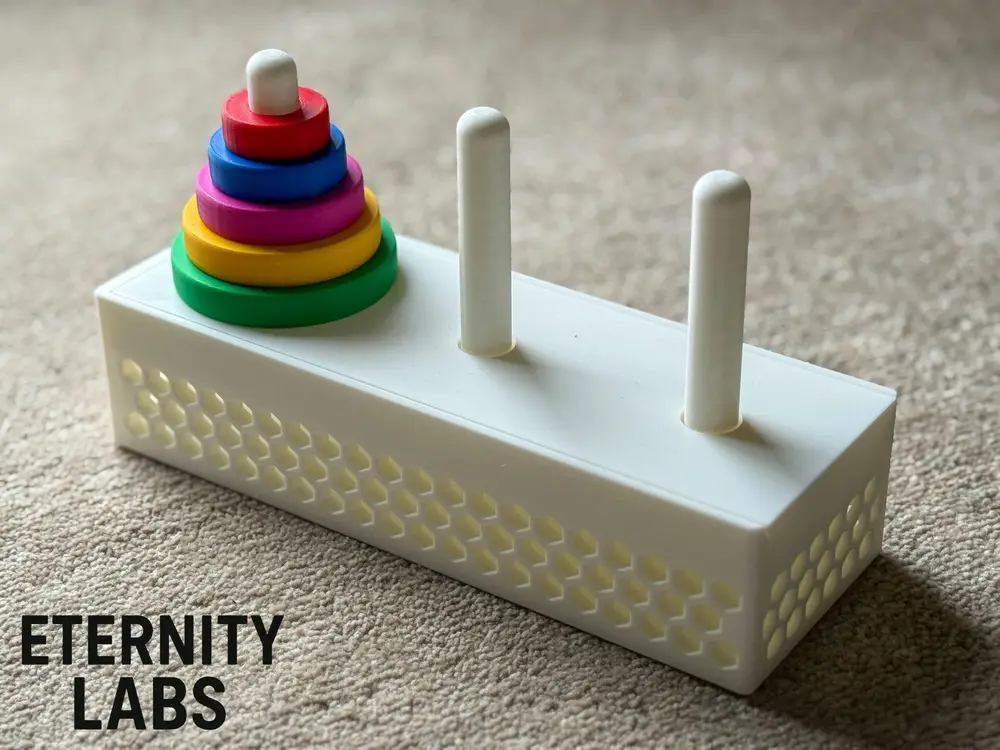 Towers of Hanoi for Kids Incl. Case