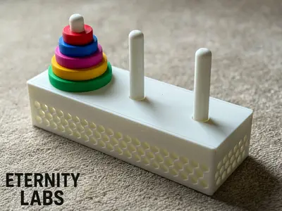Towers of Hanoi for Kids Incl. Case